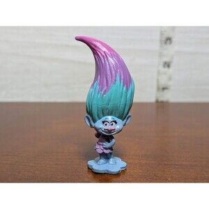 DreamWorks TROLLS POPPY Mini Figure 3" Toy or Cake Topper RARE Pink Princess